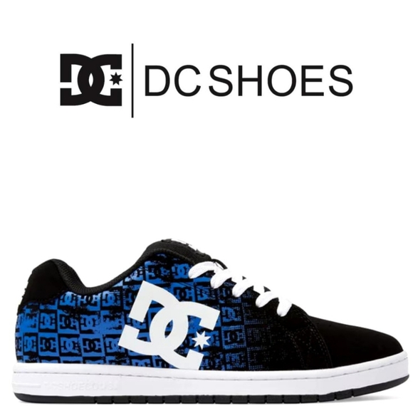 DC Other - DC- Serial Graffik Trainers - Blue, black and white- Size 11.5